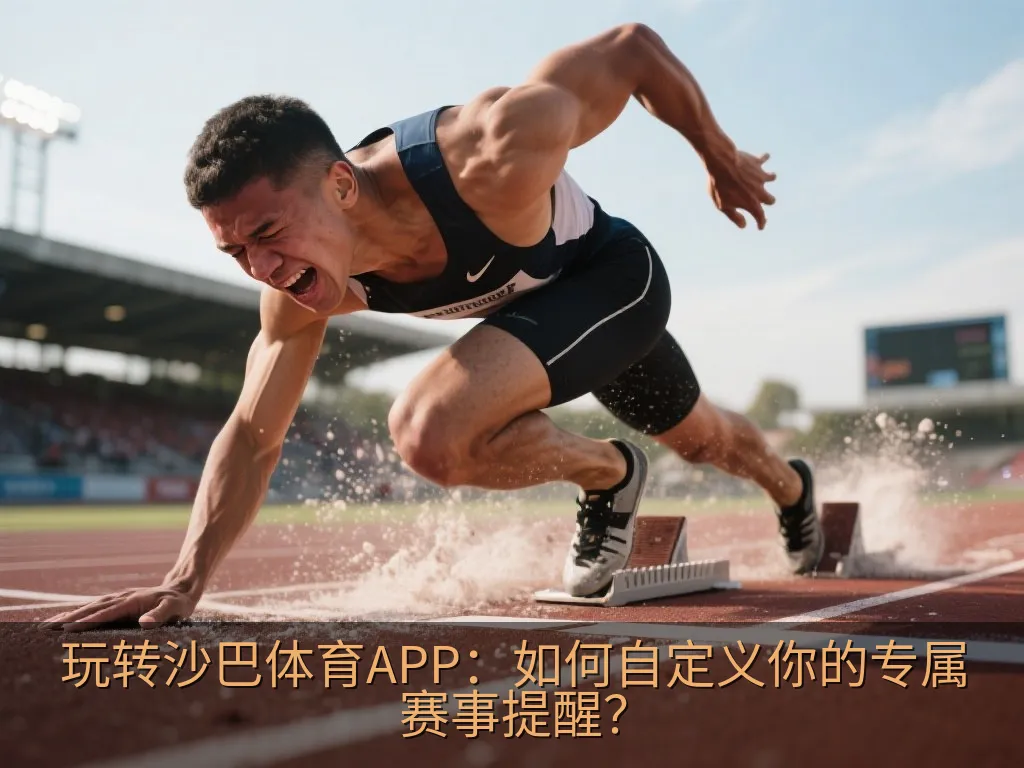 玩转沙巴体育APP：如何自定义你的专属赛事提醒？